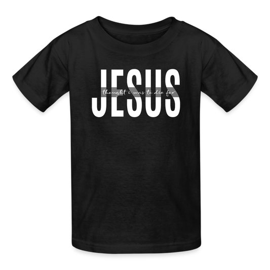 Jesus TDF Ultra Cotton Youth T-Shirt - black