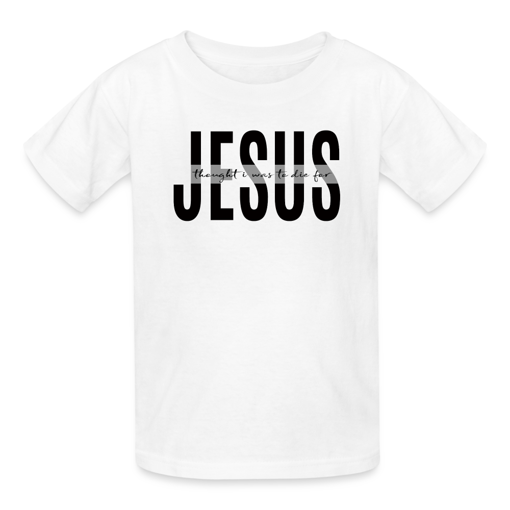 Jesus TDF Ultra Cotton Youth T-Shirt - white