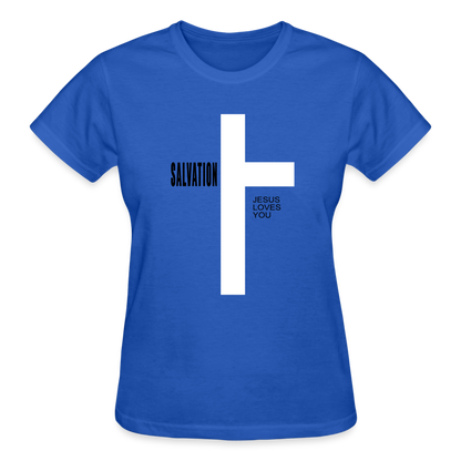 Salvation Ultra Cotton Ladies T-Shirt - royal blue