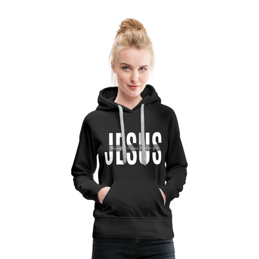 Jesus TDF Women’s Premium Hoodie - black