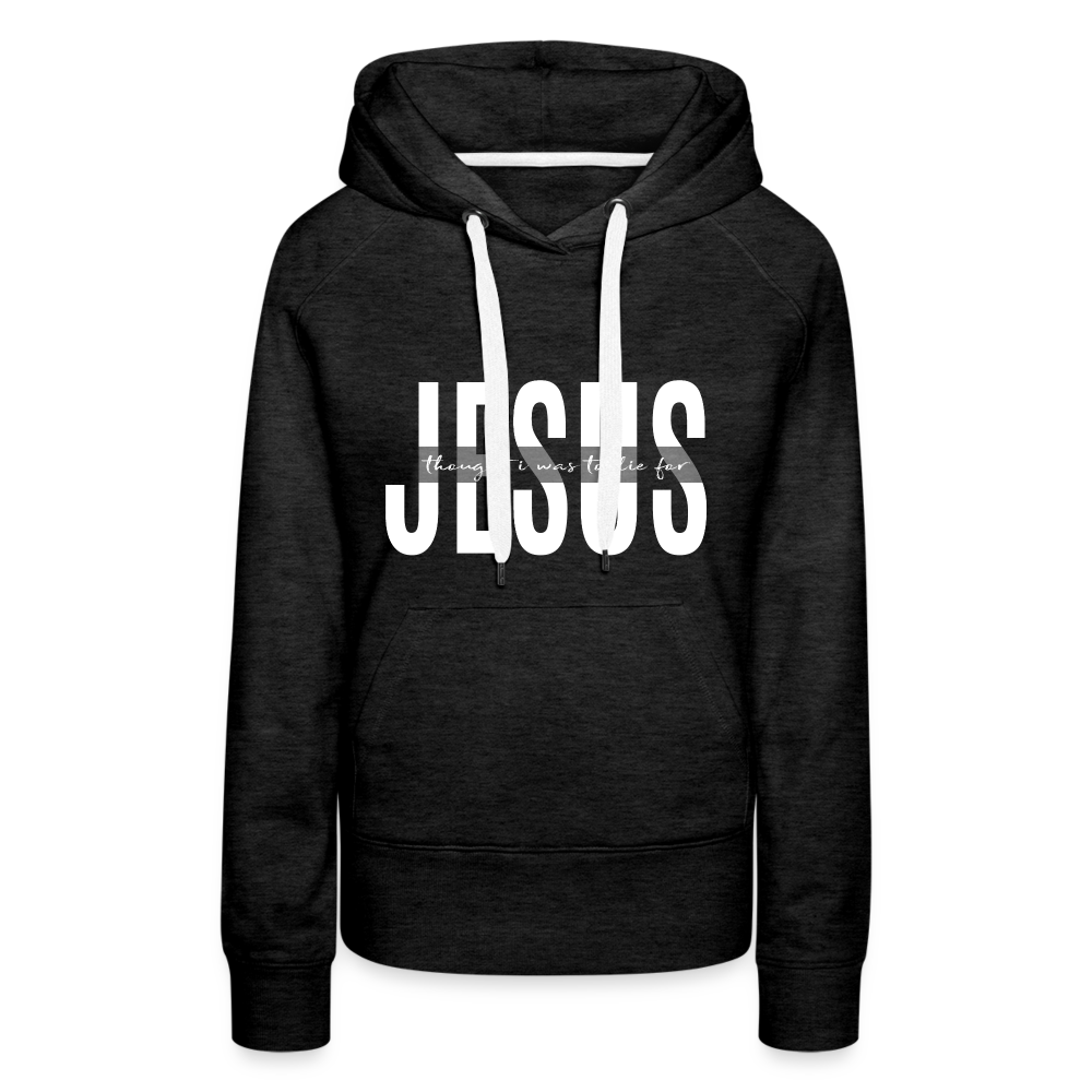 Jesus TDF Women’s Premium Hoodie - charcoal grey