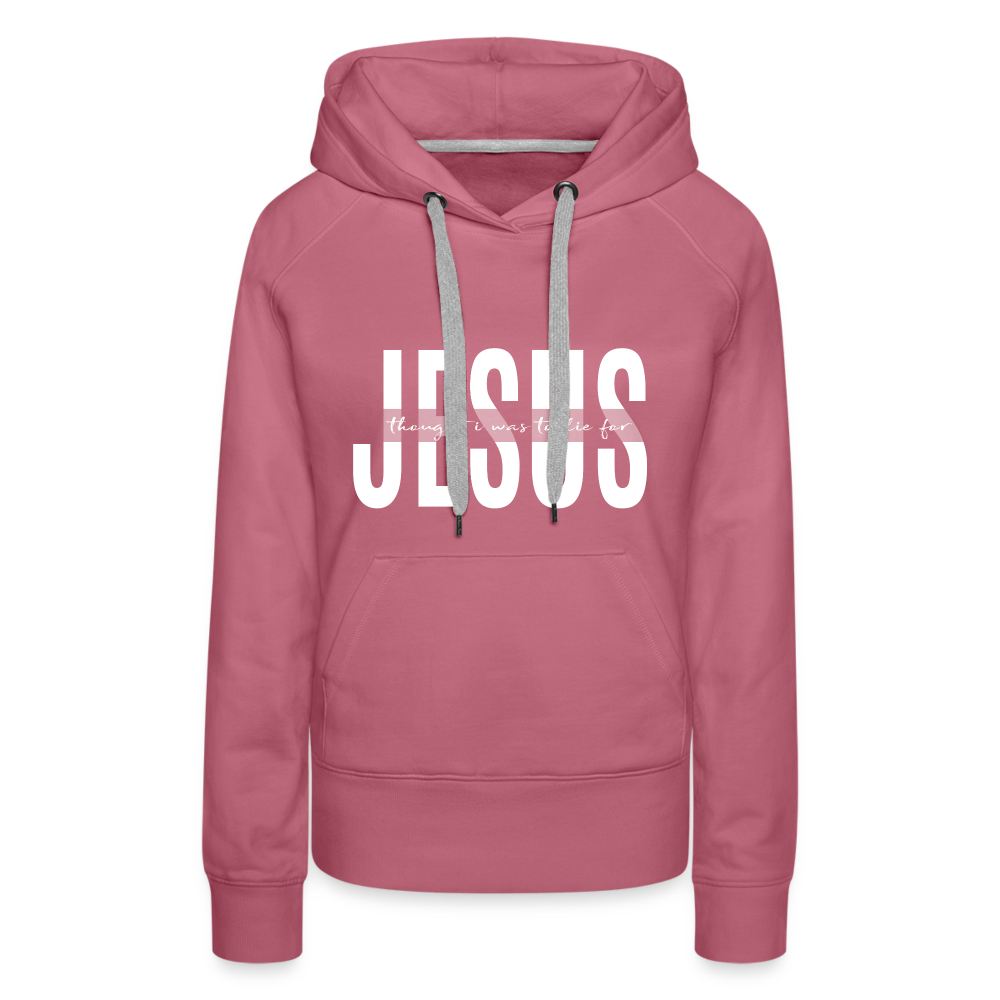 Jesus TDF Women’s Premium Hoodie - mauve