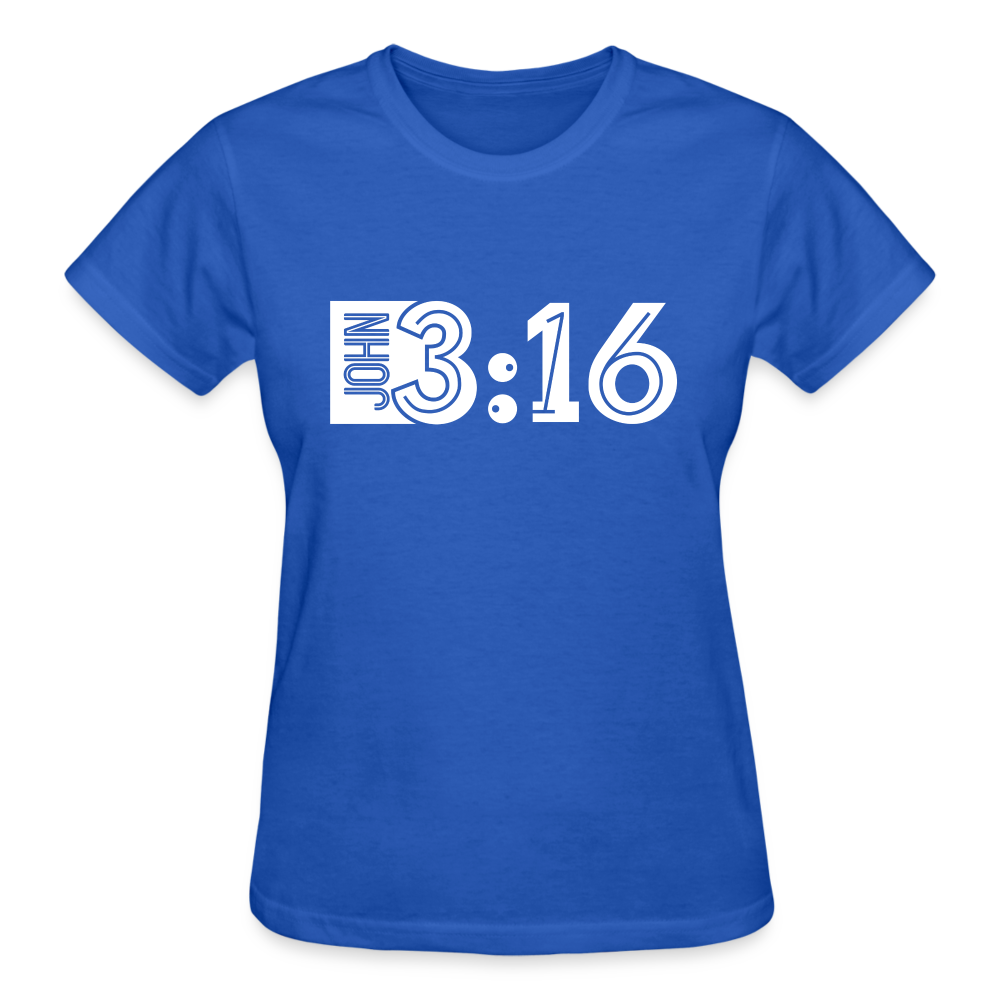 JN316 Ultra Cotton Ladies T-Shirt - royal blue