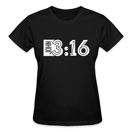 JN316 Ultra Cotton Ladies T-Shirt - black