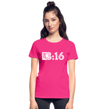 JN316 Ultra Cotton Ladies T-Shirt - fuchsia