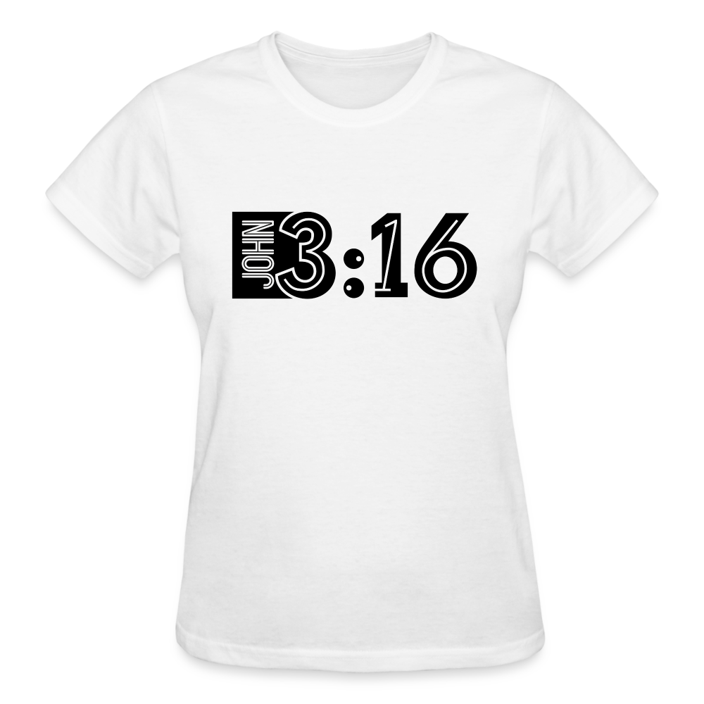 JN316 Ultra Cotton Ladies T-Shirt - white