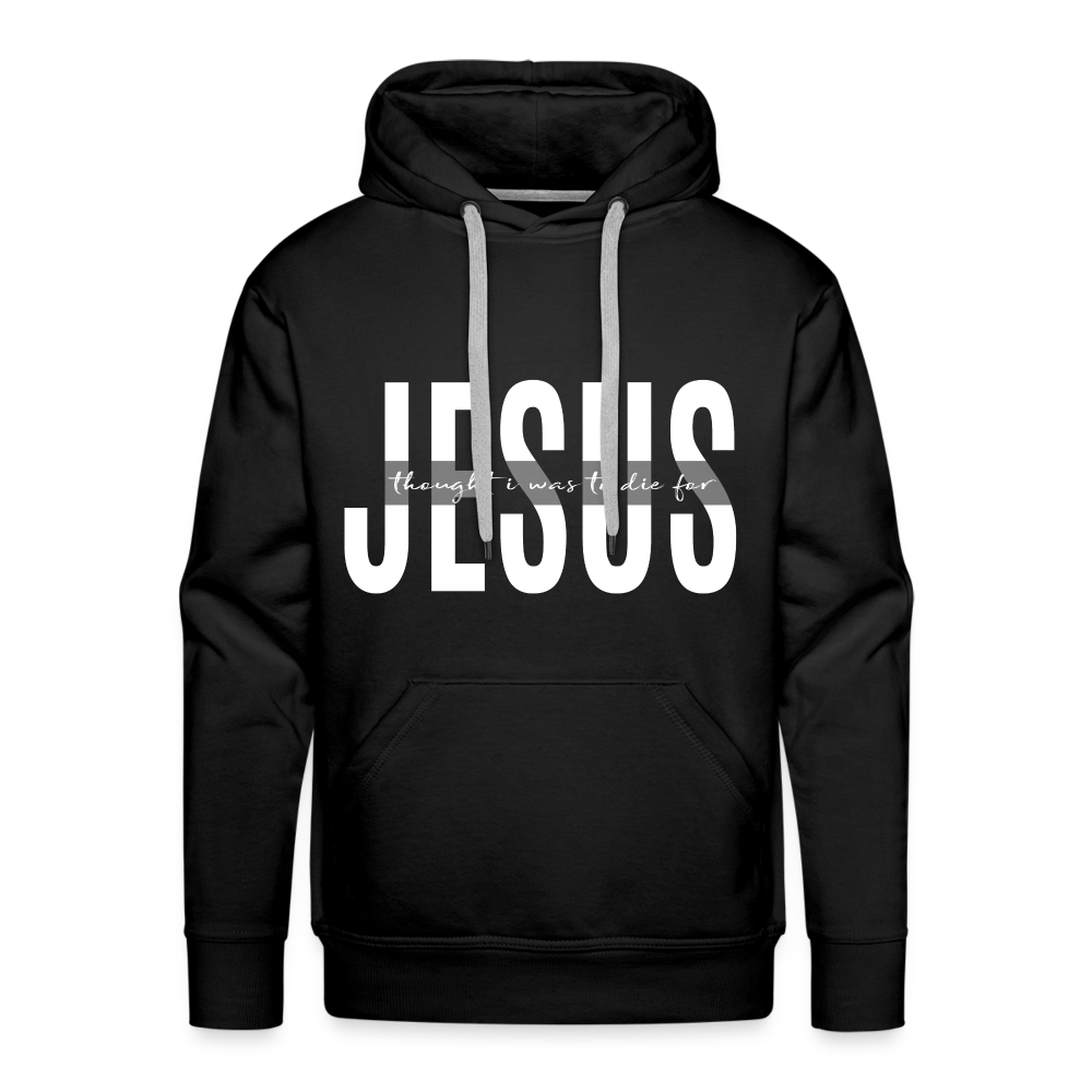 Jesus TDF Men’s Premium Hoodie - black