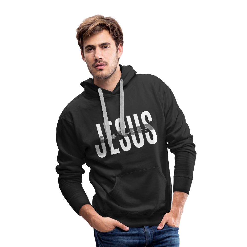 Jesus TDF Men’s Premium Hoodie - black