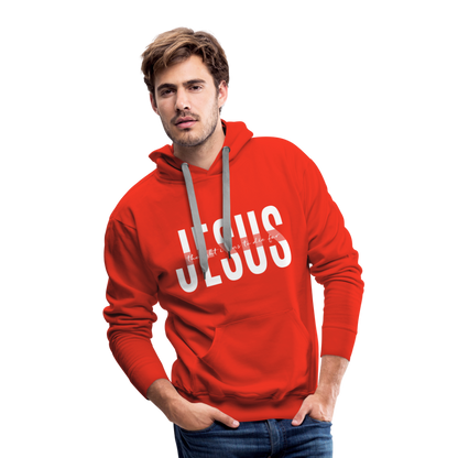 Jesus TDF Men’s Premium Hoodie - red